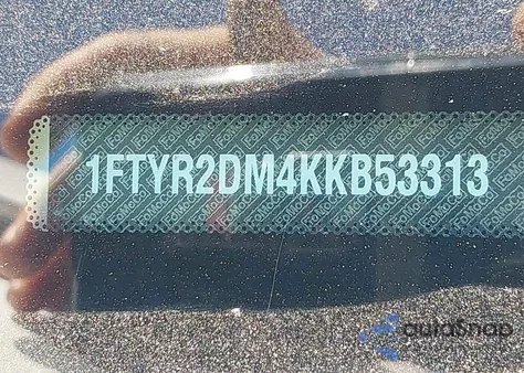 2019 Ford Transit-250 z USA, uszkodzony, nr VIN 1FTYR2DM4KKB53313